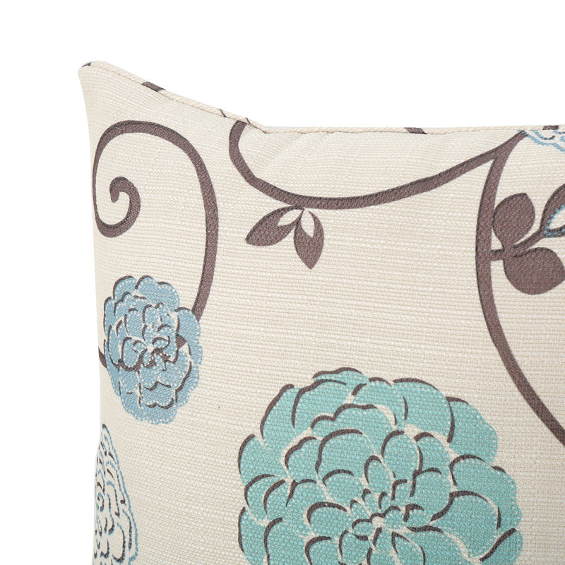 Winston Porter Rydel Floral Throw Pillow & Reviews Wayfair